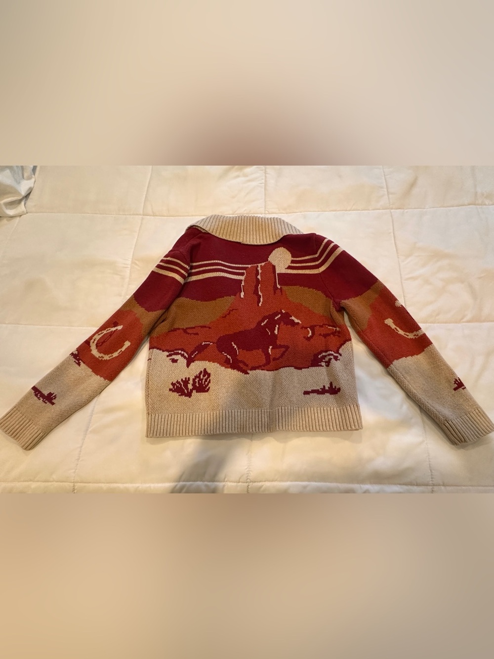 Pendleton Western Scenic Cotton Cardigan - Picture 5 of 11